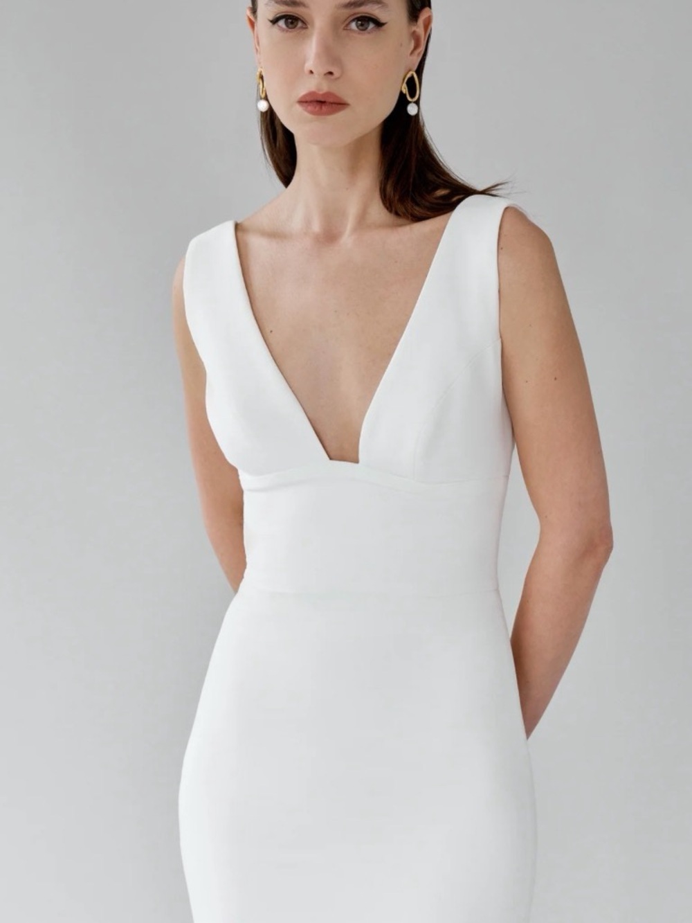 LOVENOTE AESLING Minimalist Wedding Dress